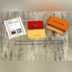 COPY - LV Coquelicot Wallet (chain supplied)